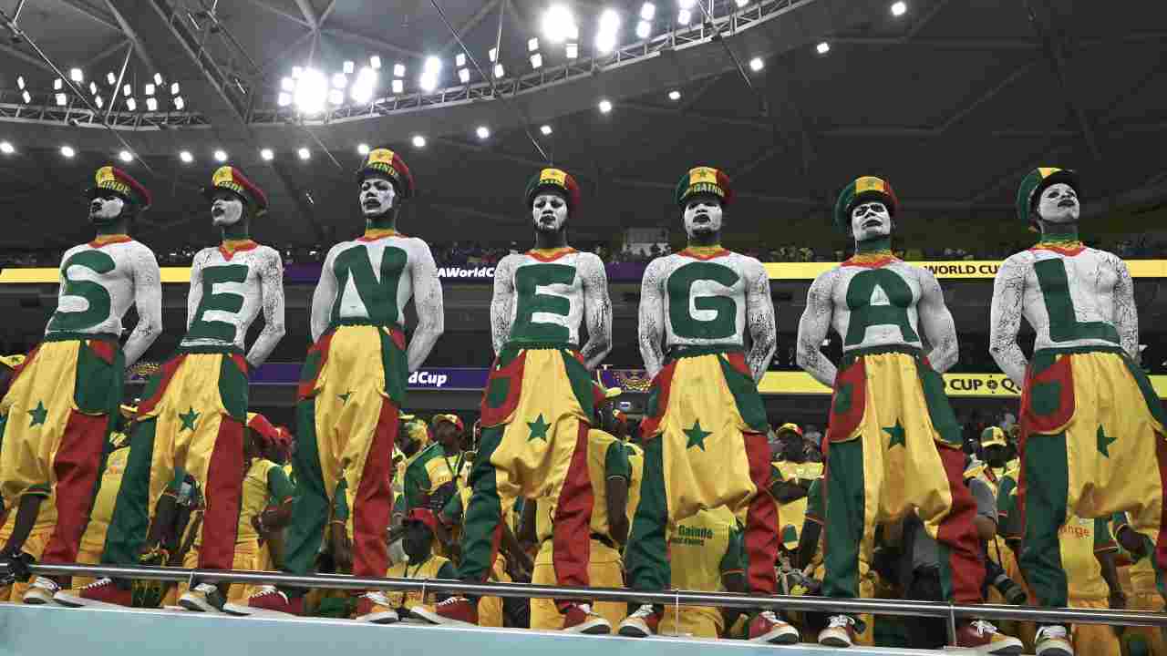 Lo spettacolo prima di Senegal-Olanda