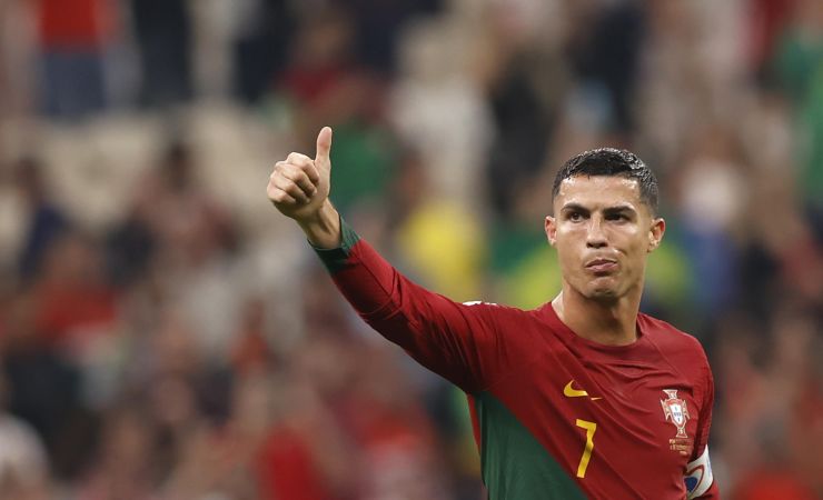 Cristiano Ronaldo, attaccante e capitano del Portogallo