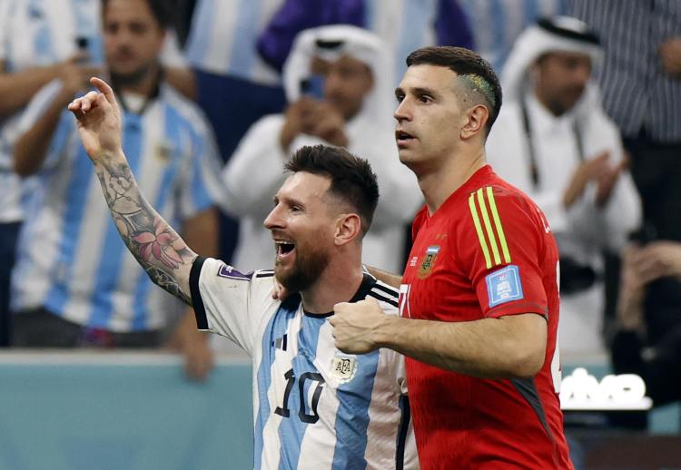 Messi e Martinez insieme