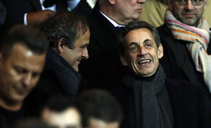 Platini e Sarkozy