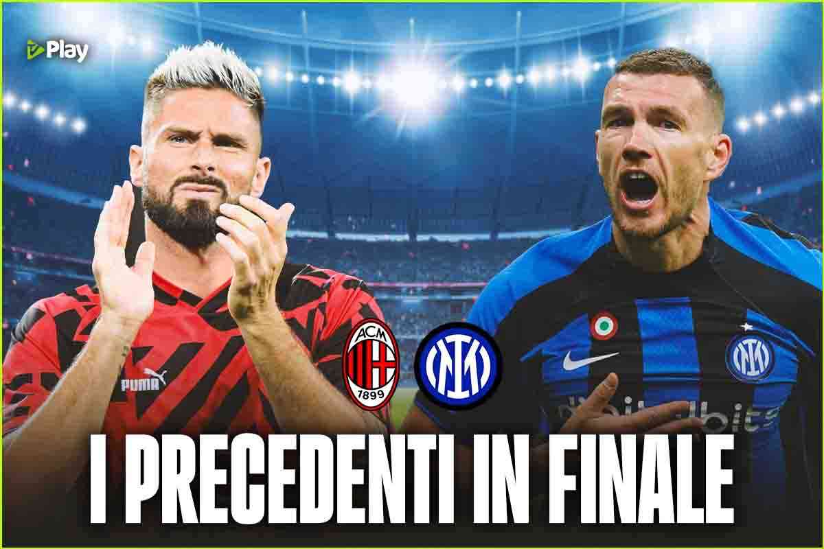 Milan-Inter precedenti finali 