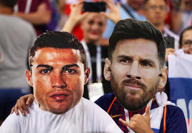 Ronaldo contro Messi