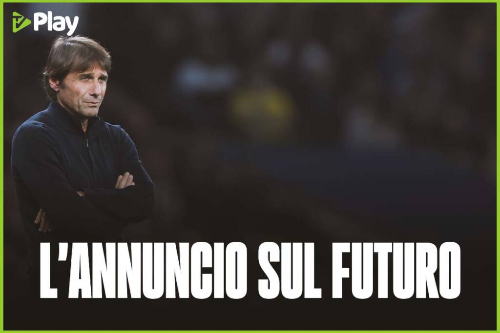 Antonio Conte e l'annuncio sul futuro