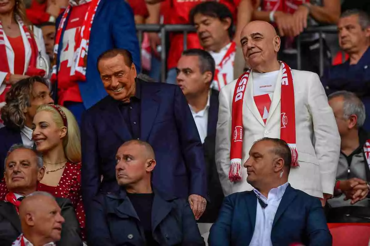 Pier Silvio Berlusconi Adriano Galliani