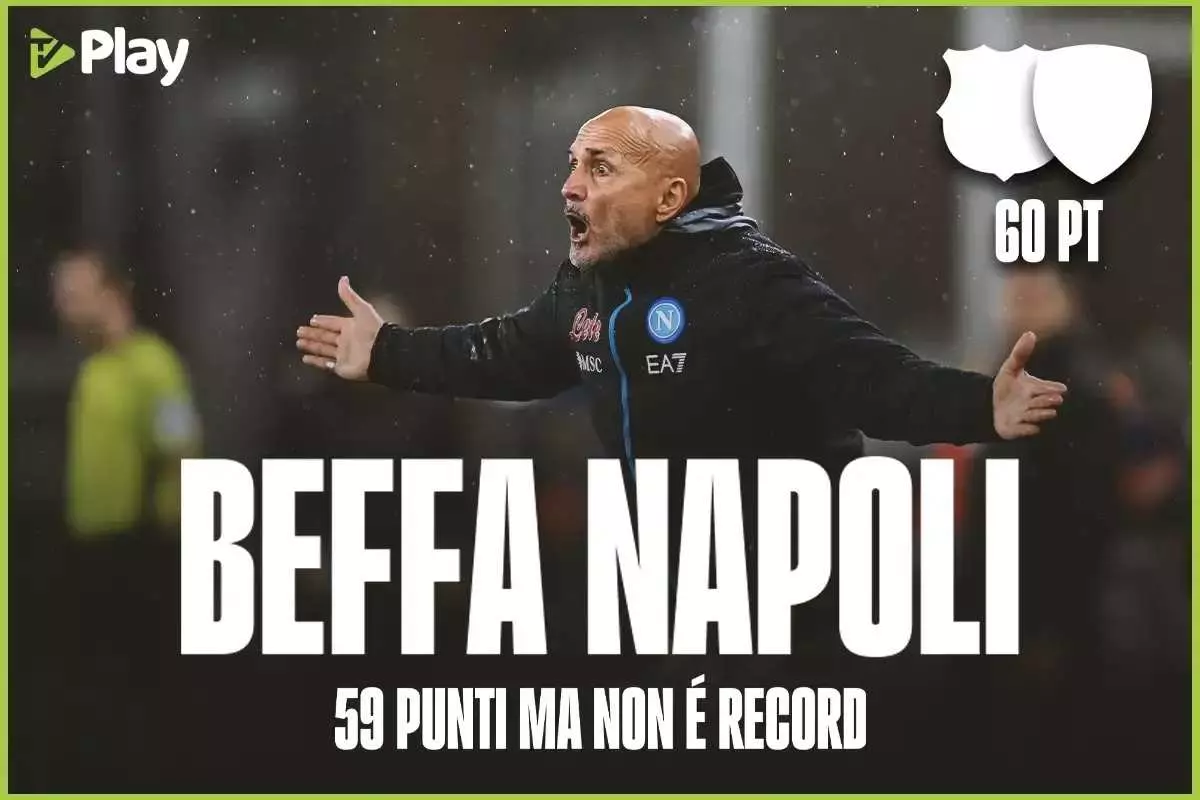Napoli beffa non record