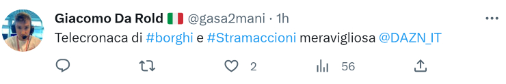 Reazione commento Stramaccioni