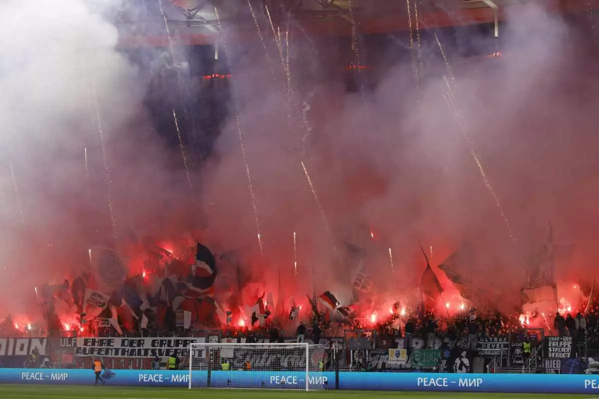 Eintracht Napoli che tensione