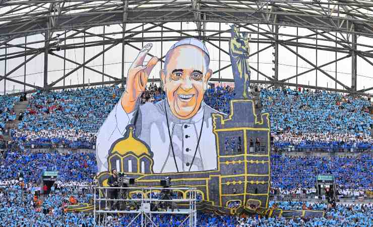 Papa Bergoglio a Marsiglia