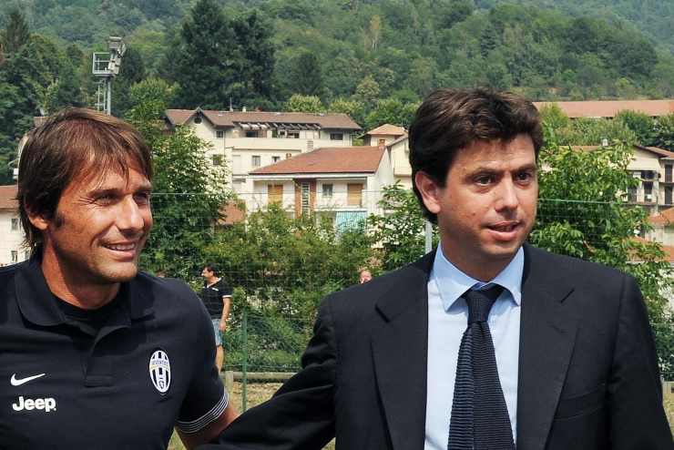 Antonio Conte e Andrea Agnelli 