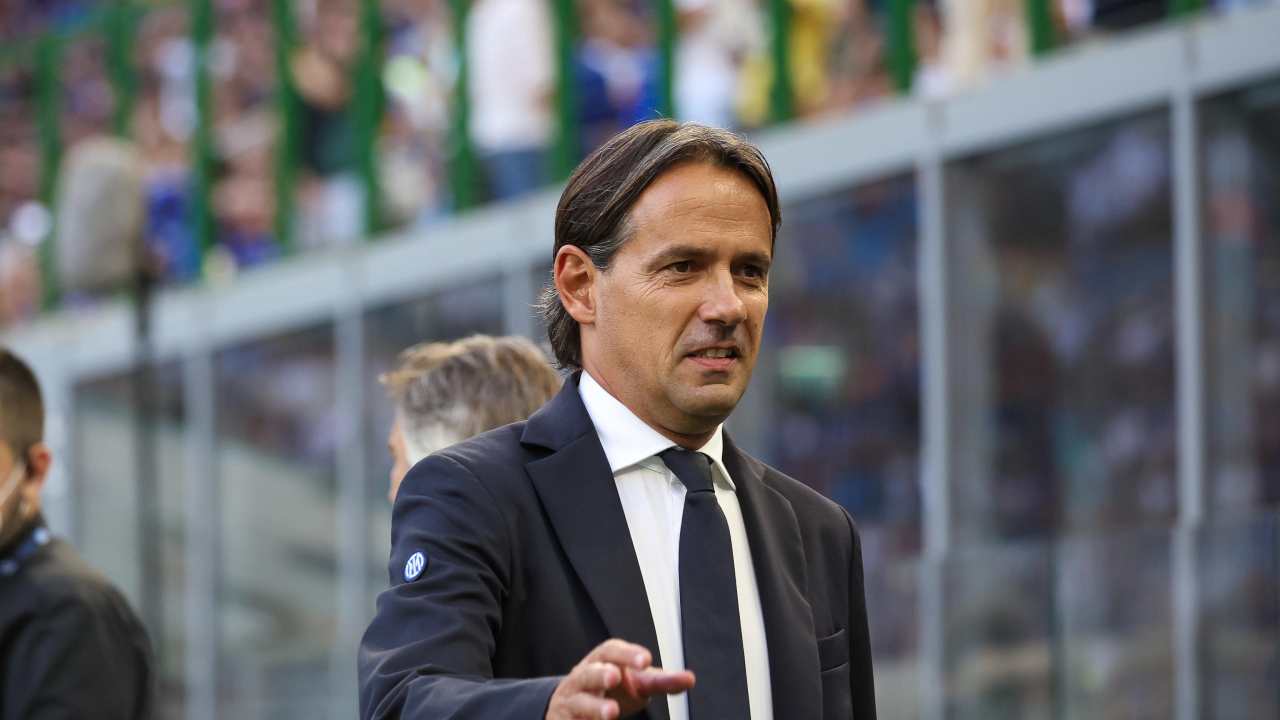 Simone Inzaghi, allenatore dell'Inter