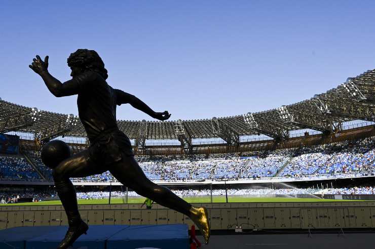 Statua di Maradona 