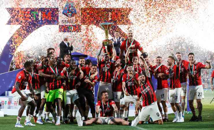 Vittoria Milan Scudetto