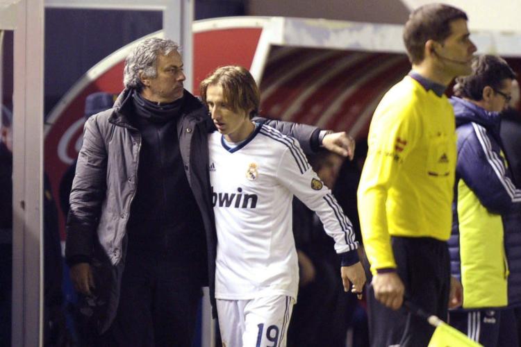 Mou e Modric insieme