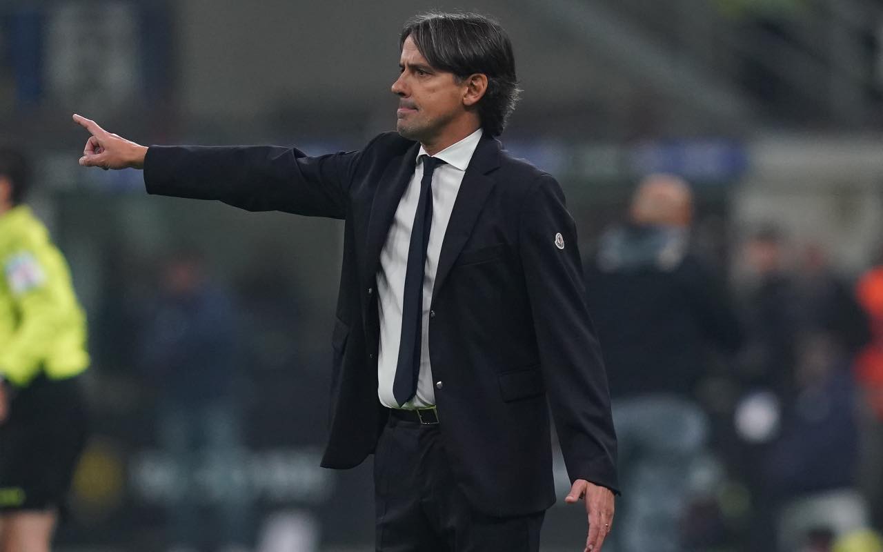 Inter-Napoli Simone Inzaghi