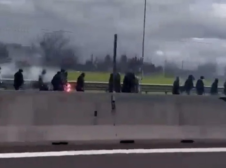 Scontri ultras autostrada A1 