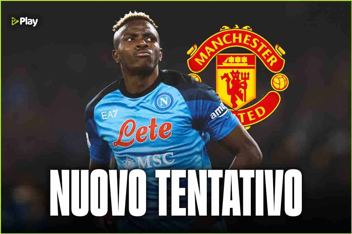 Osimhen offerta monstre Manchester United