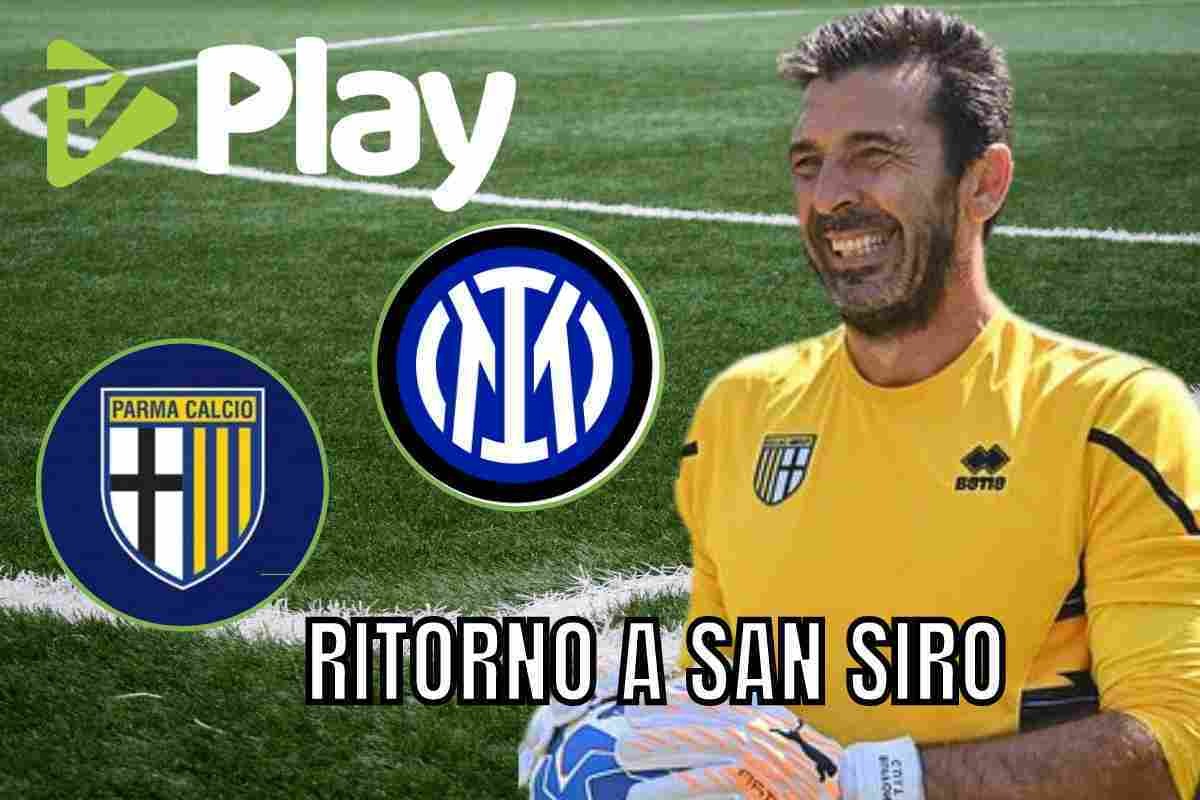 Buffon ritorno San Siro