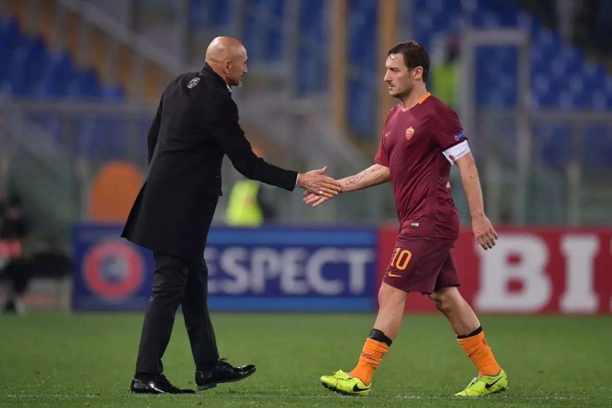 Spalletti e Totti