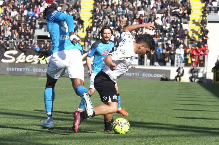 Spezia-Napoli cori