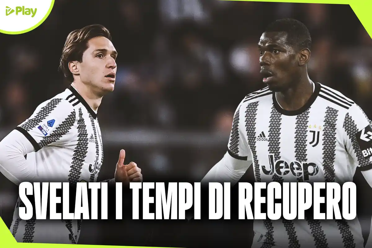 Infortuni Chiesa e Pogba