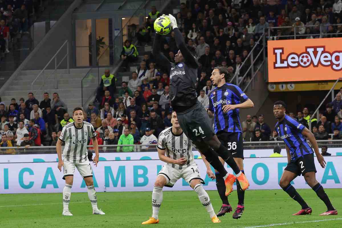 Onana in Inter-Juventus