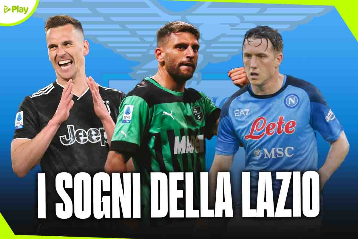 Lazio Milik, Berardi, Zielinski. (tvplay) 20230530