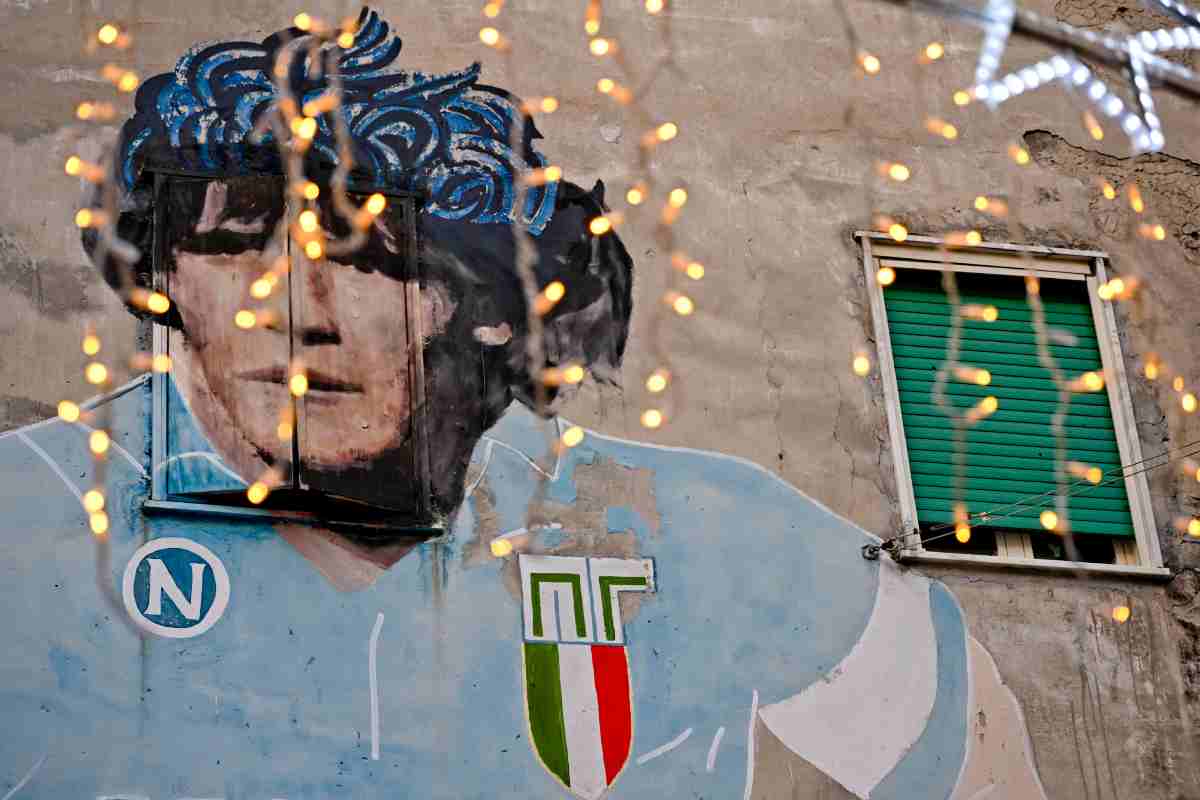 maradona murale napoli