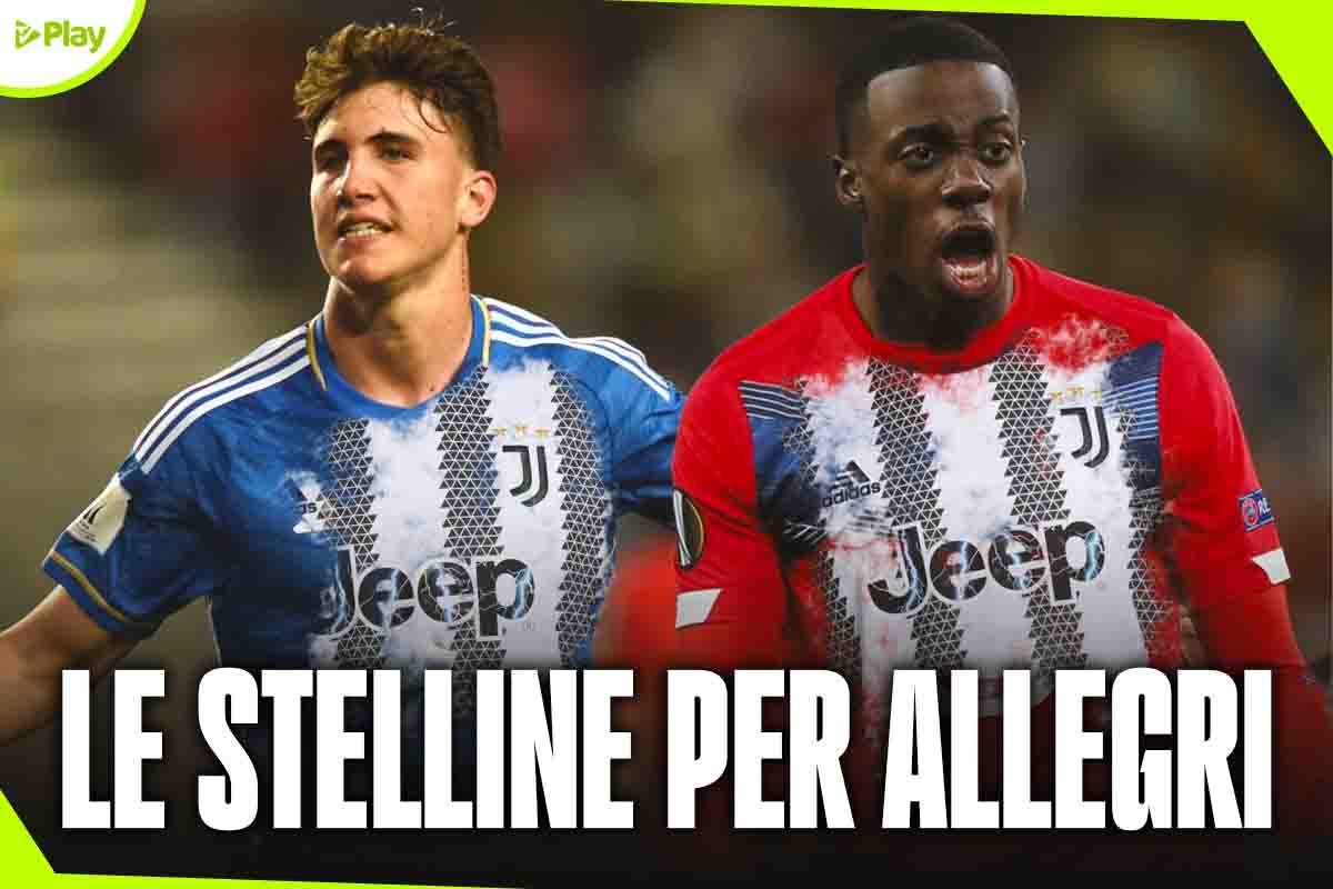 Cesare Casadei e Timothy Weah in orbita Juve. (tvplay) 20230620