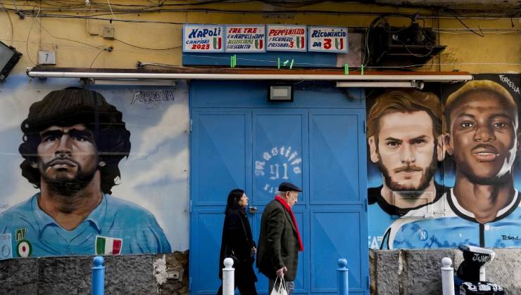 Napoli festeggia