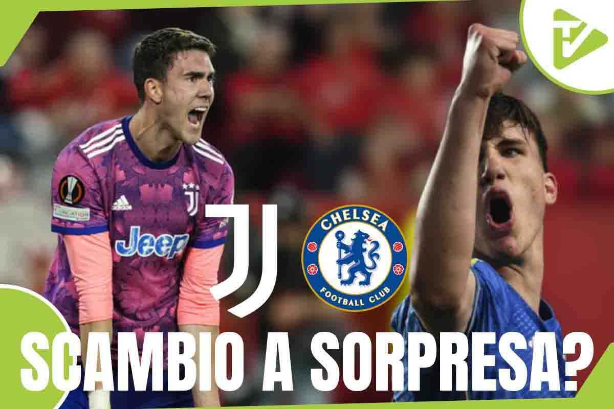 Mercato Juve Vlahovic Casadei