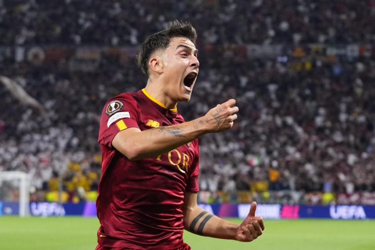 Roma, la missione per il rinnovo di Dybala