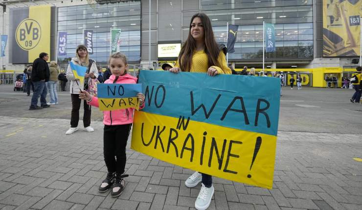 Infuria la guerra in Ucraina