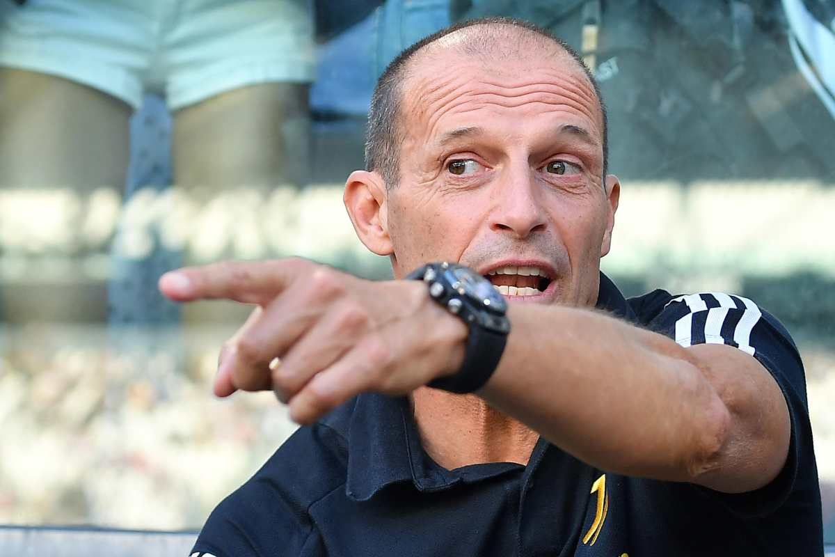 Allegri in panchina