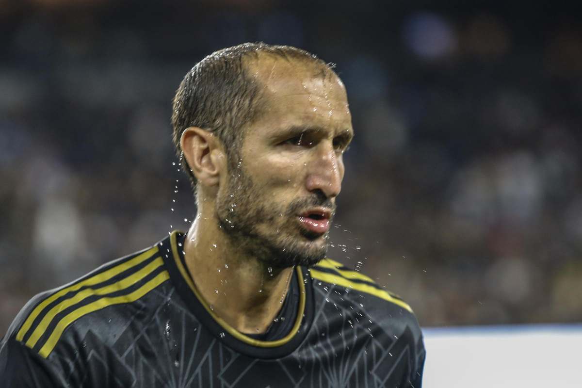 Chiellini in campo