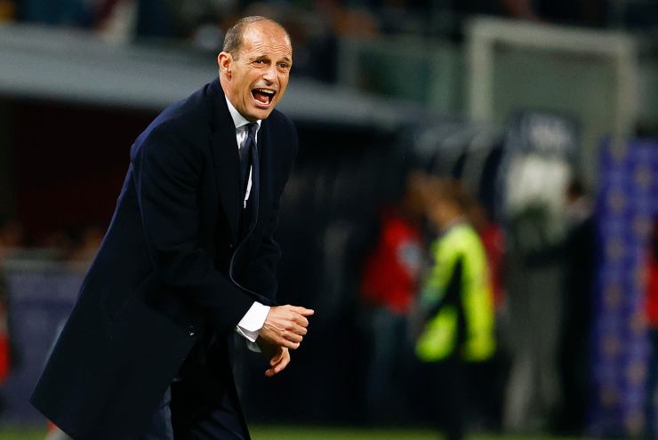 Max Allegri malore Juve-Bologna