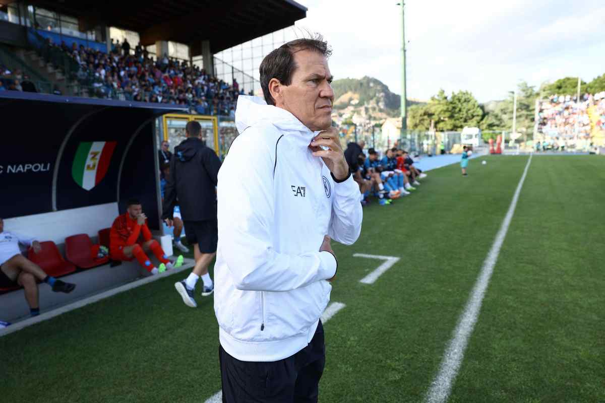 Rudi Garcia pensieroso 