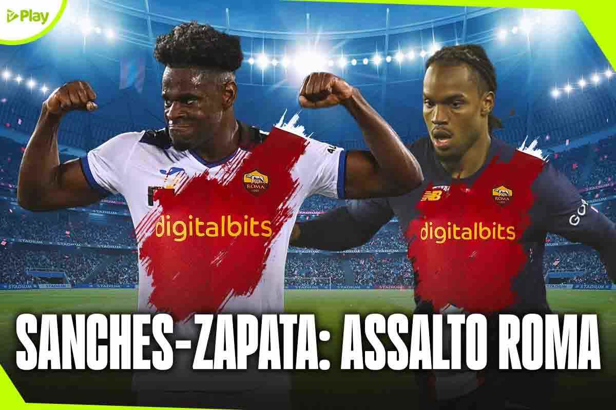 Grafica con Zapata e Renato Sanches