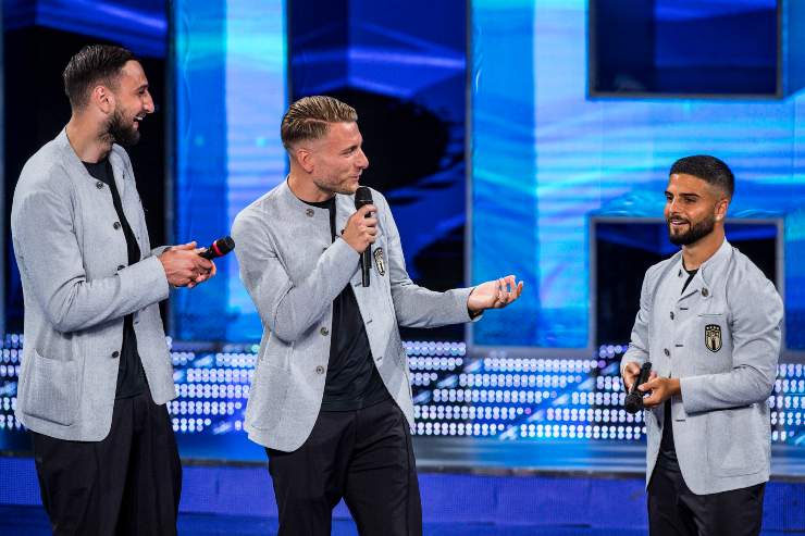 Gianluigi Donnarumma, Ciro Immobile e Lorenzo Insigne, Italia. (ansa-tvplay)