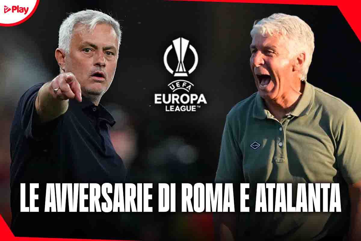 Grafica di Mourinho e Gasperini