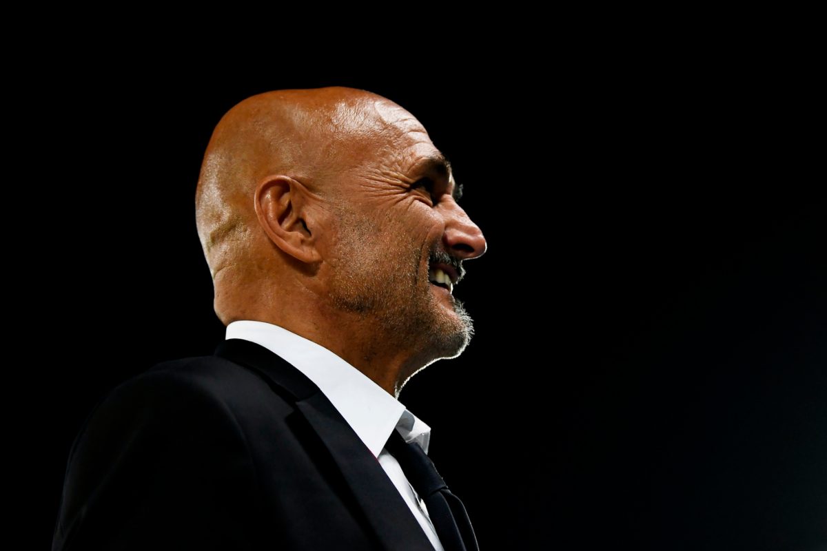 Spalletti sorridente