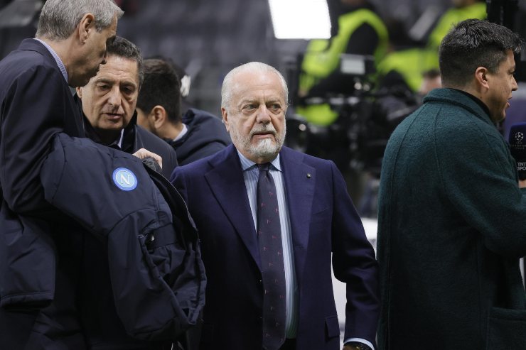 Aurelio De Laurentiis Napoli-Milan