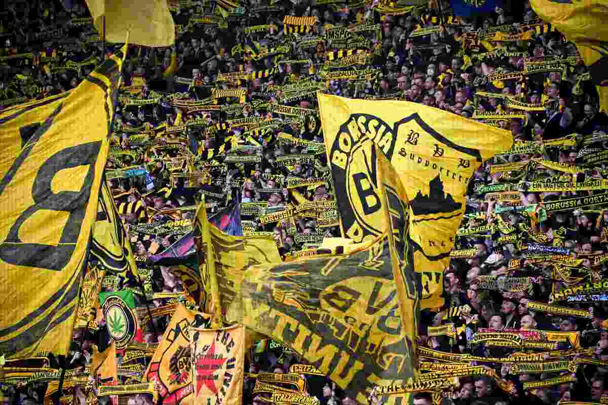 Borussia Dortmund-Milan, quando nasce il "Muro Giallo"