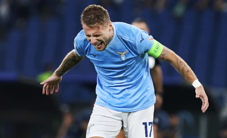 Immobile saluta Lazio