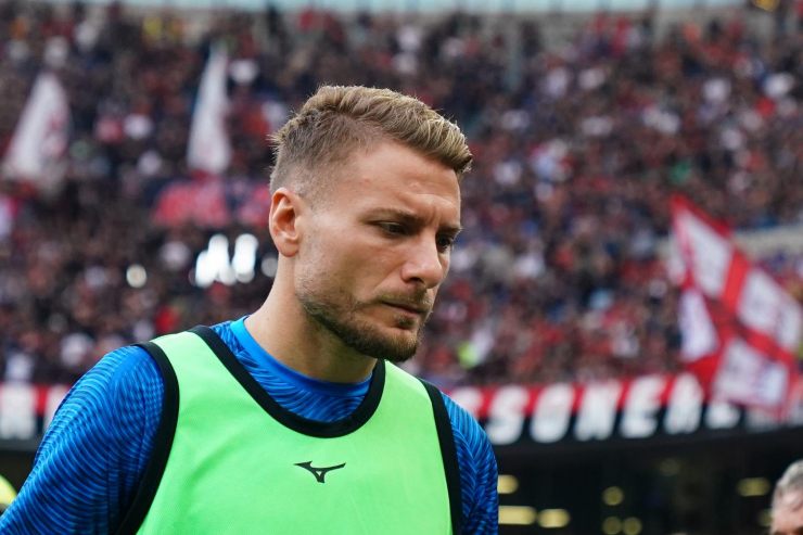 Immobile in panchina