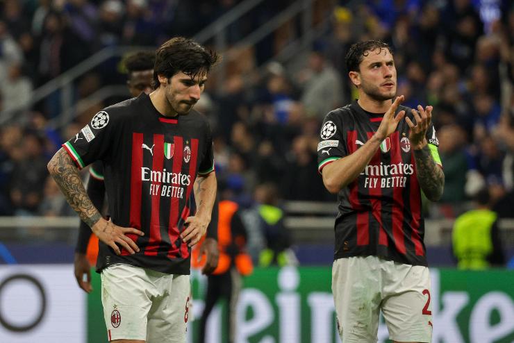 Sandro Tonali e Davide Calabria, Milan. (ansa-tvplay)