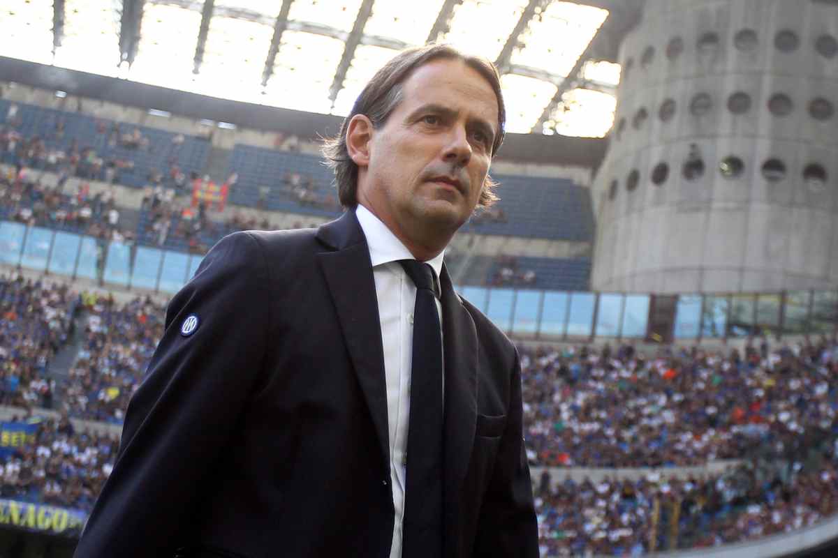 Simone Inzaghi esulta