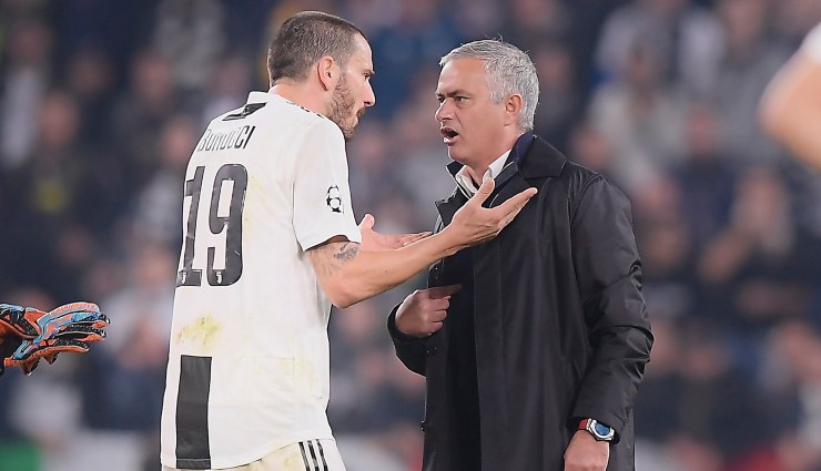 Scontro tra Bonucci e Mou 