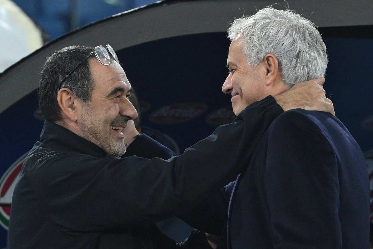 Sarri e Mourinho