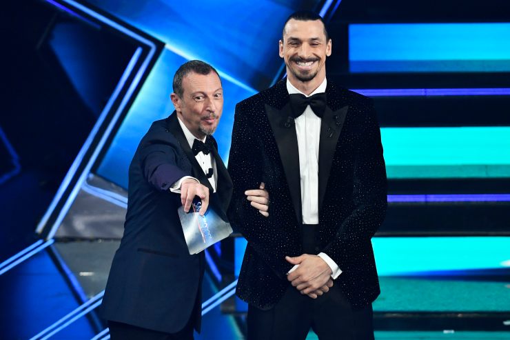 Ibrahimovic, perché è salito sul palco di Sanremo