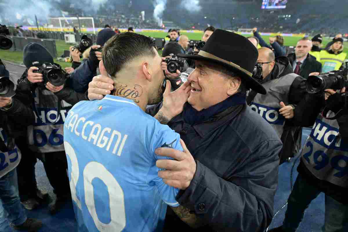 Caos Zaccagni capitano della Lazio, interviene Lotito